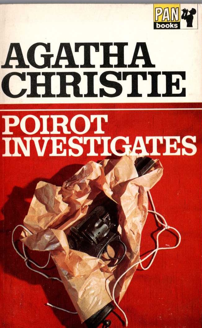 Agatha Christie  POIROT INVESTIGATES front book cover image