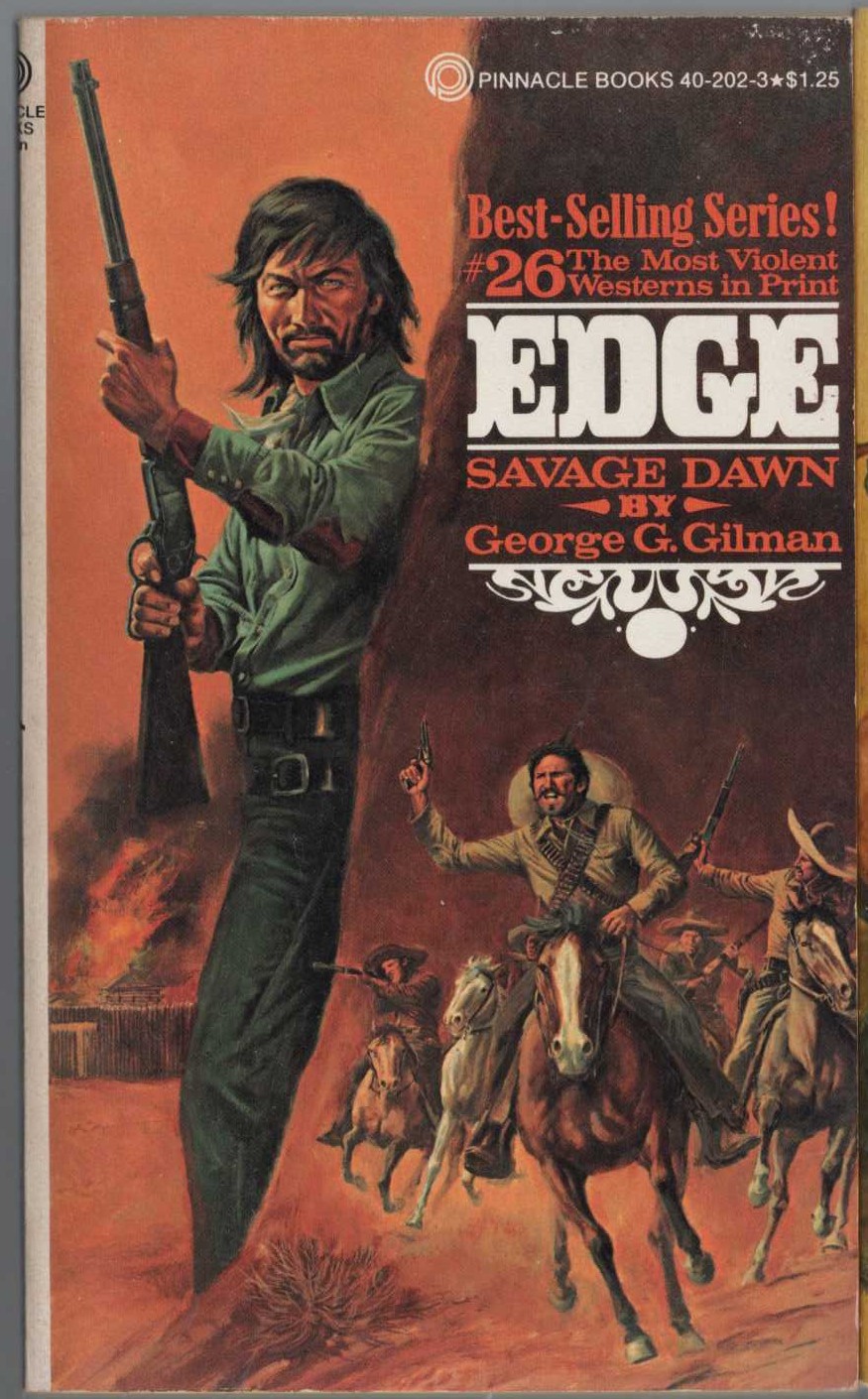 George G. Gilman  EDGE 26: SAVAGE DAWN front book cover image