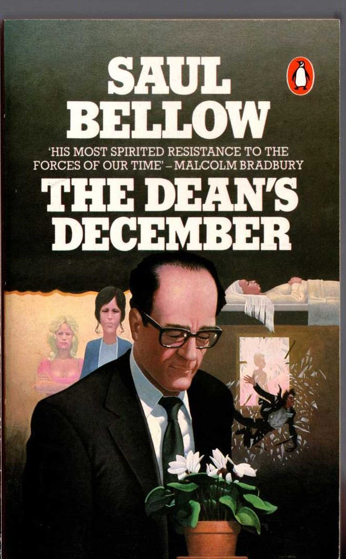 Saul Bellow  THE DEAN'S DECEMBER front book cover image