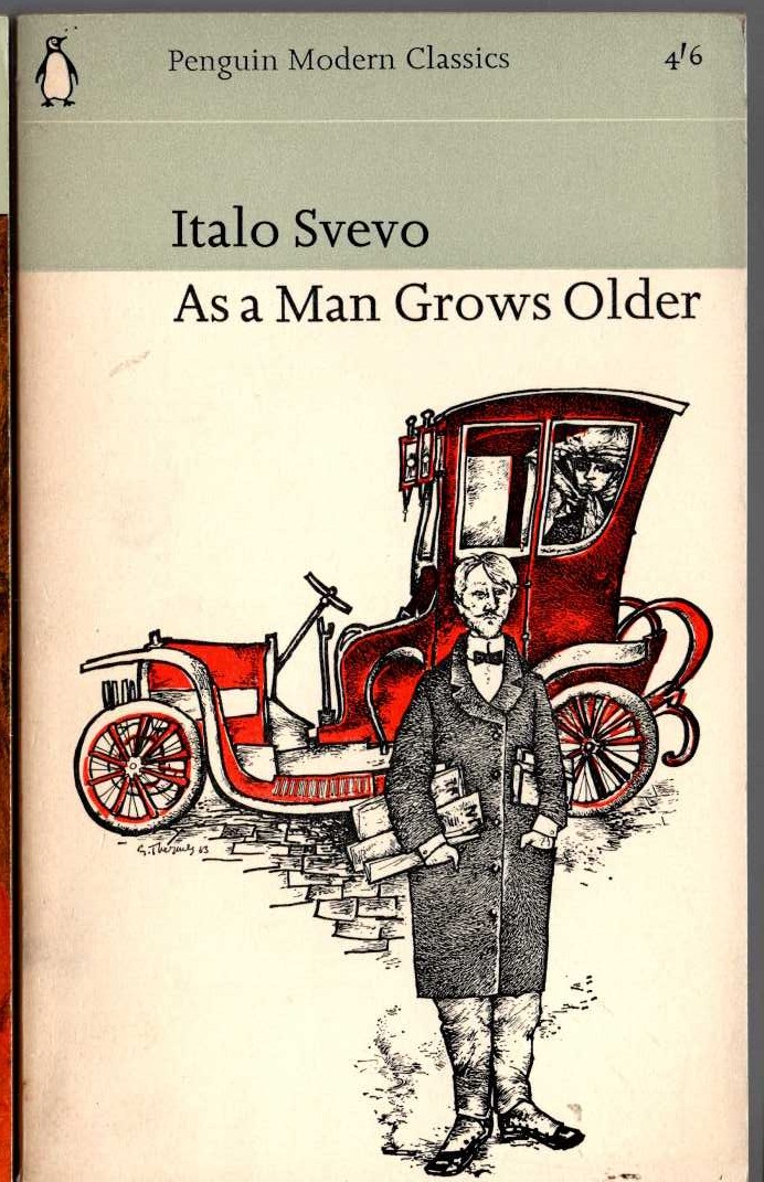 Italo Svevo  AS A MAN GROWS OLDER front book cover image