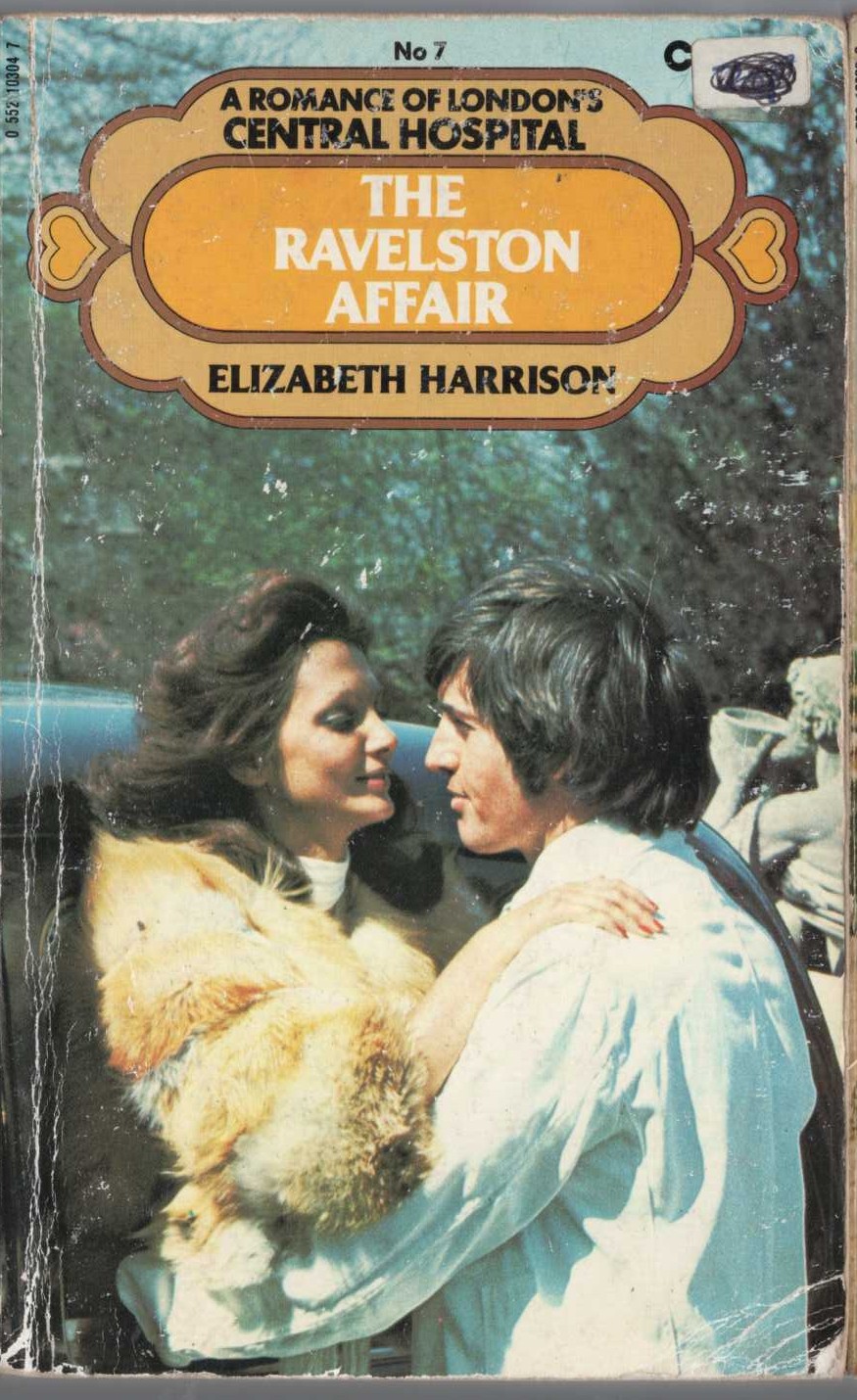 Elizabeth Harrison  THE RAVELSTON AFFAIR front book cover image