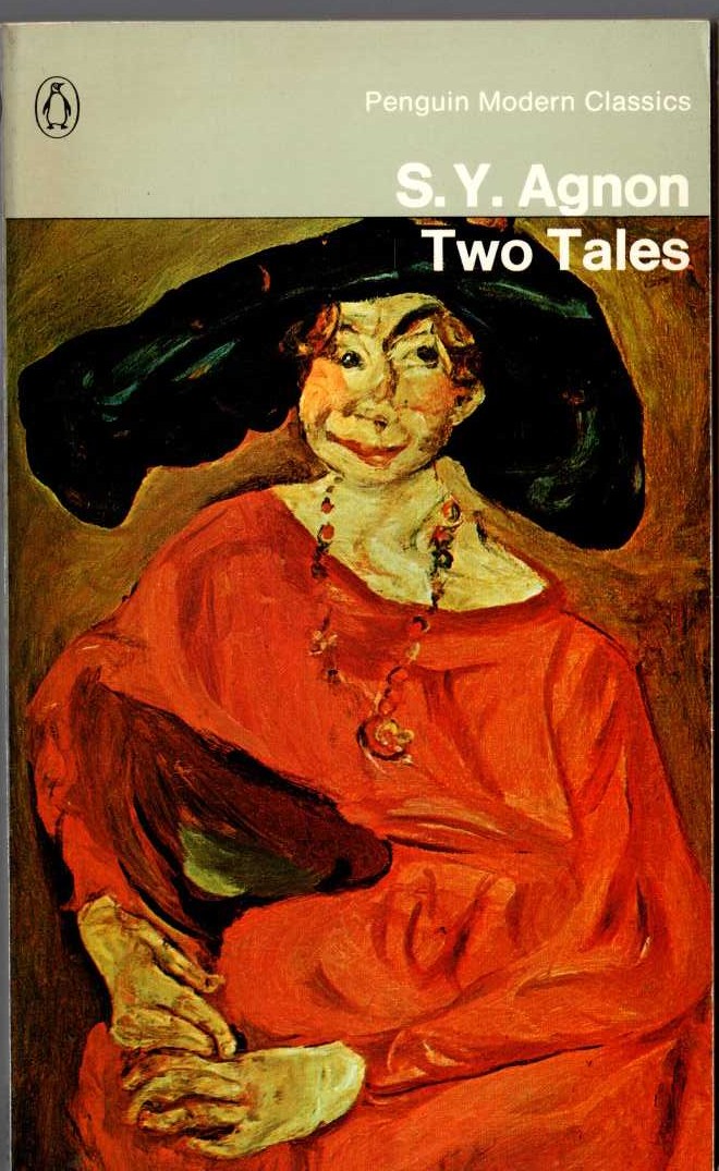 S.Y. Agnon  TWO TALES front book cover image
