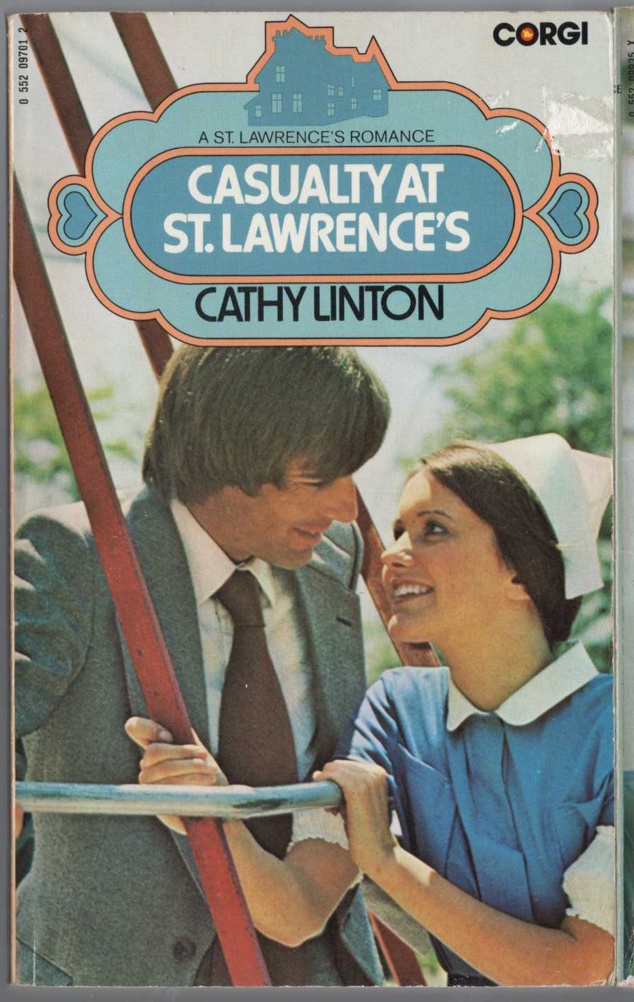 Cathy Linton  CASUALTY AT ST. LAWRENCE'S front book cover image