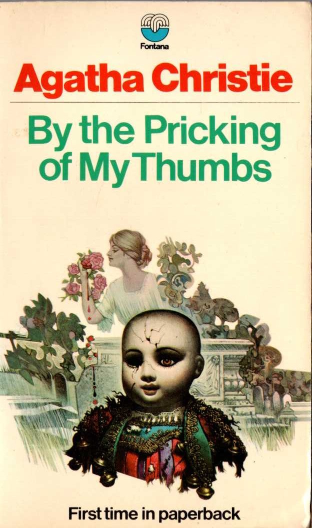 Agatha Christie  BY THE PRICKLING OF MY THUMBS front book cover image
