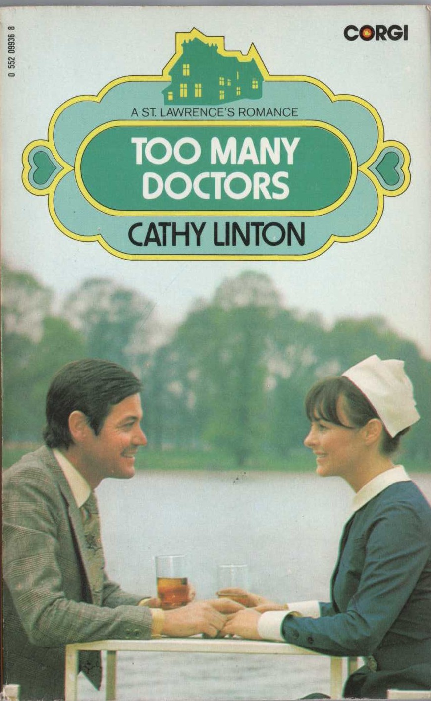 Cathy Linton  TOO MANY DOCTORS front book cover image