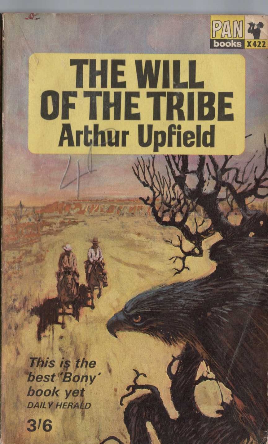 Arthur Upfield  THE WILL OF THE TRIBE front book cover image