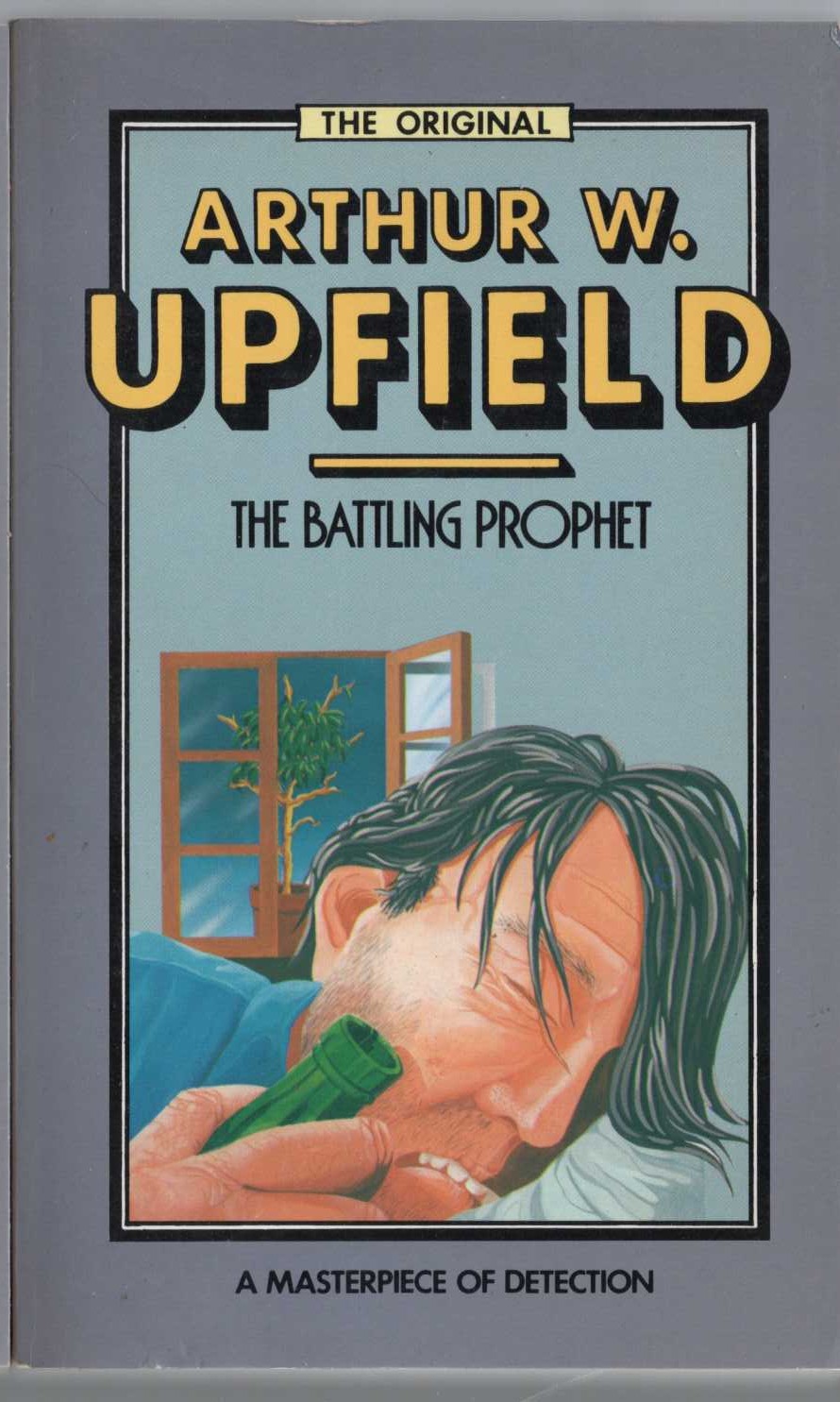 Arthur Upfield  THE BATTLING PROPHET front book cover image