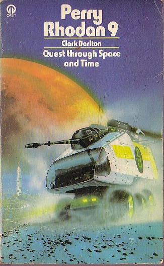 Clark Darlton  #9 QUEST THROUGH SPACE AND TIME front book cover image