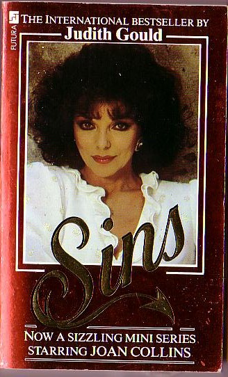 Judith Gould  SINS (Joan Collins) front book cover image