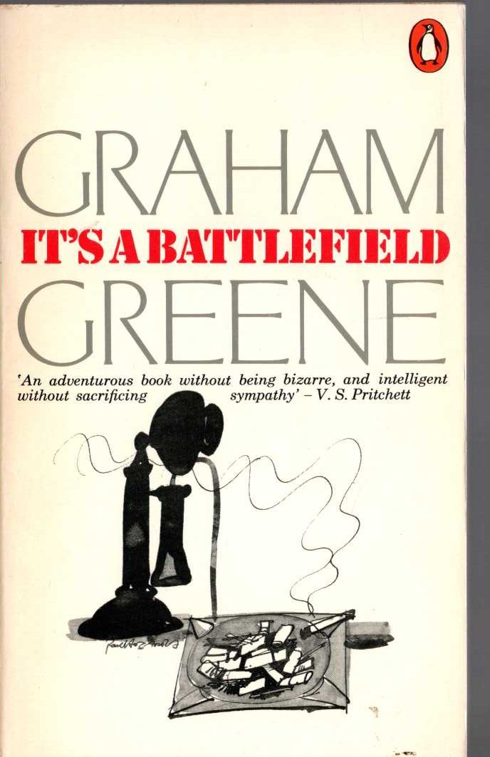 Graham Greene  IT'S A BATTLEFIELD front book cover image