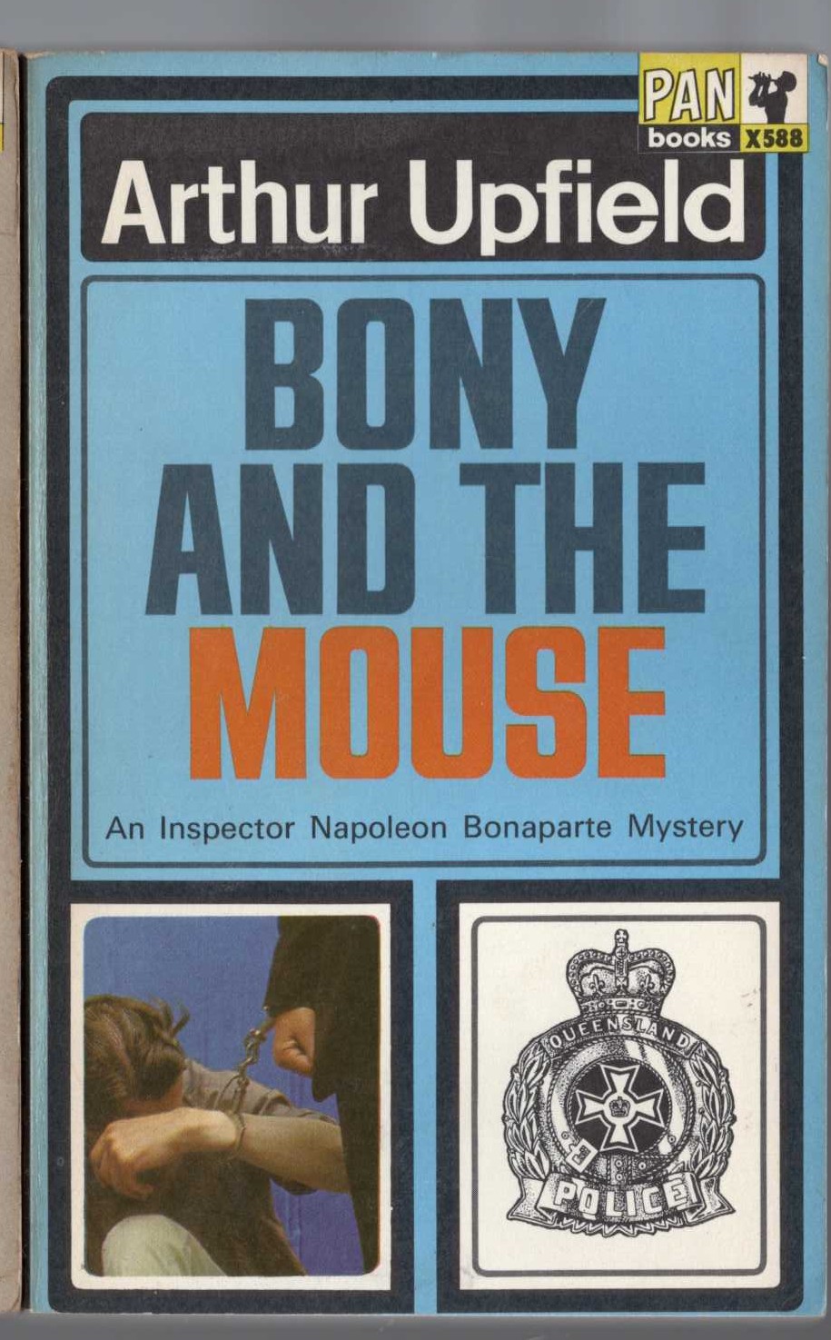 Arthur Upfield  BONY AND THE MOUSE front book cover image