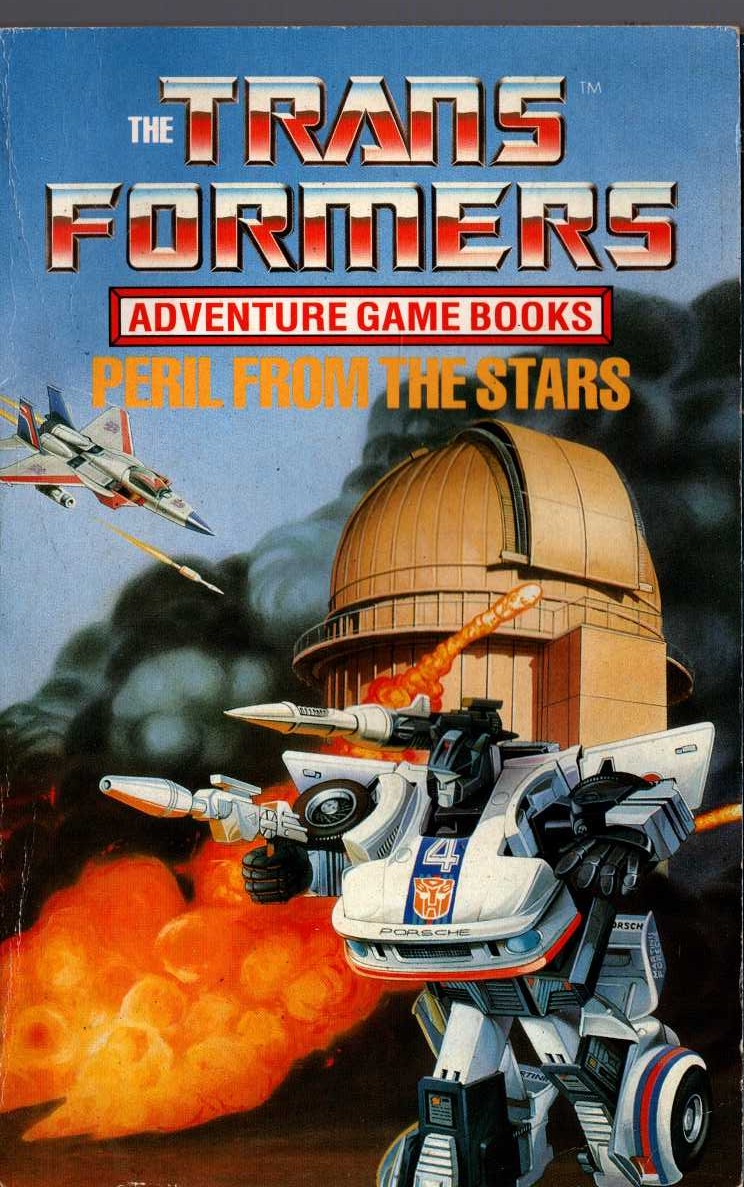 Dave Morris  PERIL FROM THE STARS front book cover image