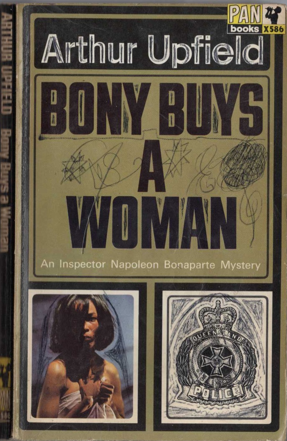 Arthur Upfield  BONY BUYS A WOMAN front book cover image