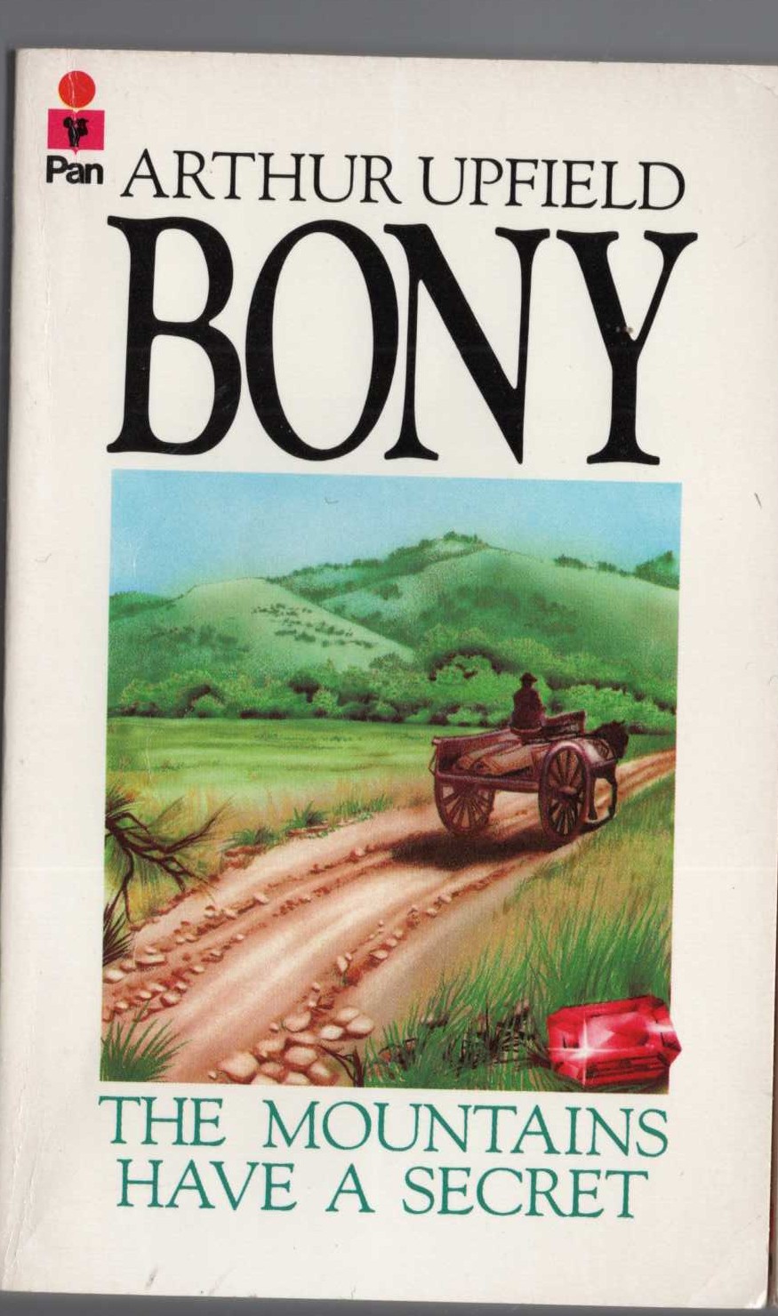 Arthur Upfield  THE MOUNTAINS HAVE A SECRET front book cover image