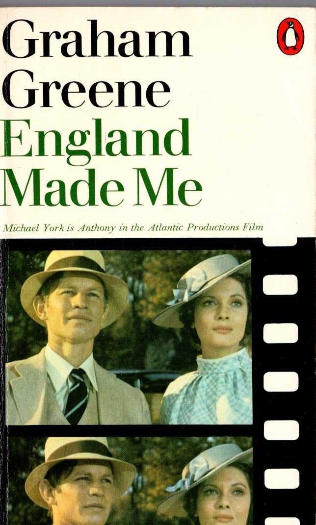 Graham Greene  ENGLAND MADE ME (Film tie-in: Michael York) front book cover image