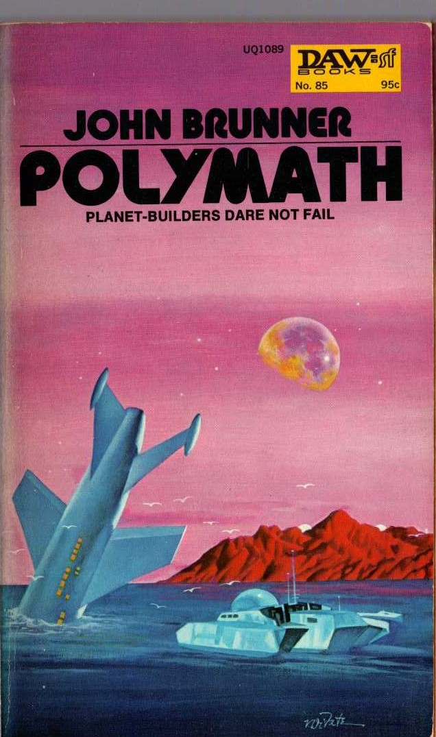 John Brunner  POLYMATH front book cover image