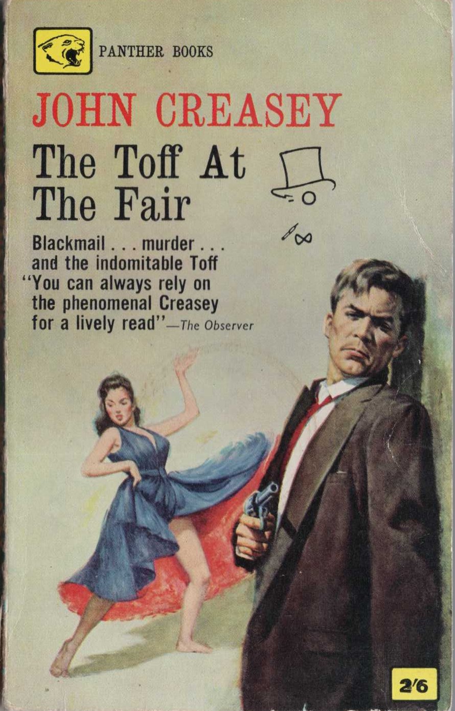 John Creasey  THE TOFF AT THE FAIR front book cover image