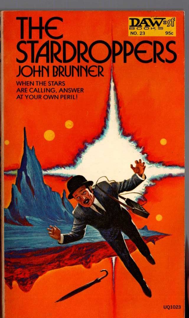 John Brunner  THE STARDROPPERS front book cover image