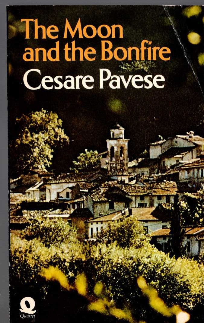 Cesare Pavese  THE MOON AND THE BONFIRE front book cover image