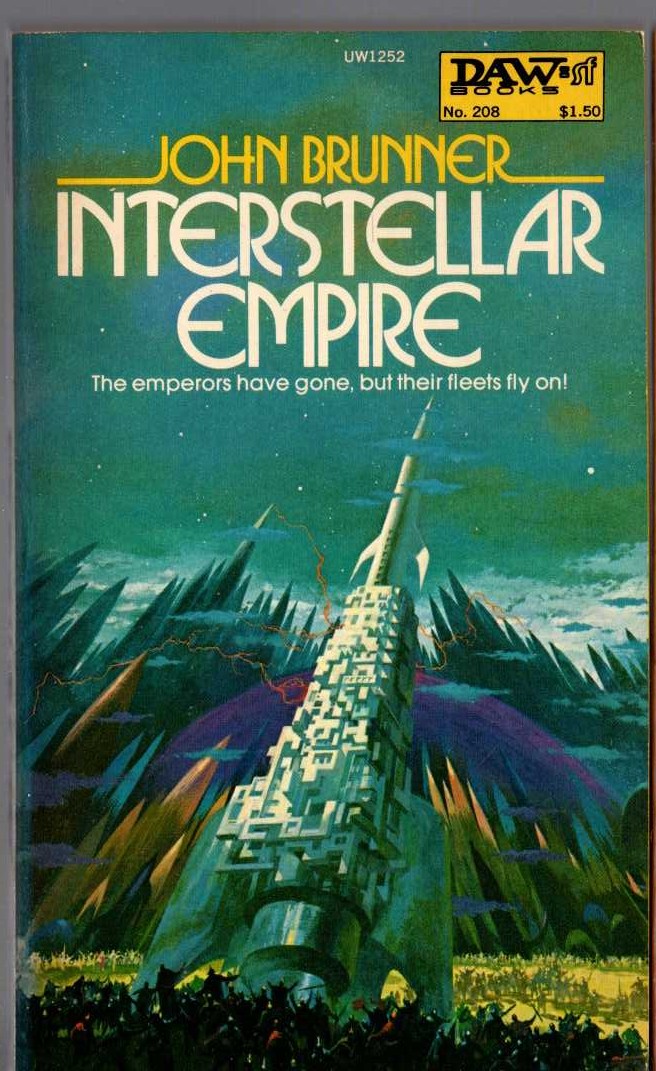 John Brunner  INTERSTELLAR EMPIRE front book cover image