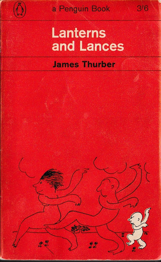 James Thurber  LANTERNS AND LANCES front book cover image