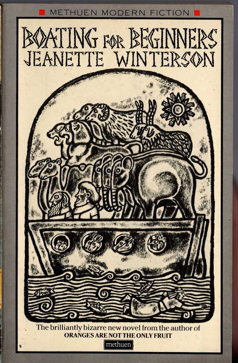 Jeanette Winterson  BOATING FOR BEGINNERS front book cover image