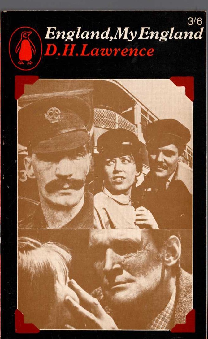 D.H. Lawrence  ENGLAND, MY ENGLAND front book cover image