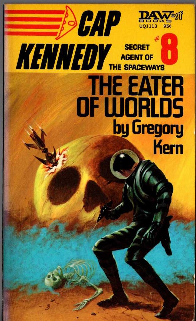 Gregory Kern  THE EATER OF WORLDS front book cover image