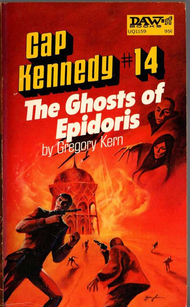 Gregory Kern  THE GHOSTS OF EPIDORIS front book cover image