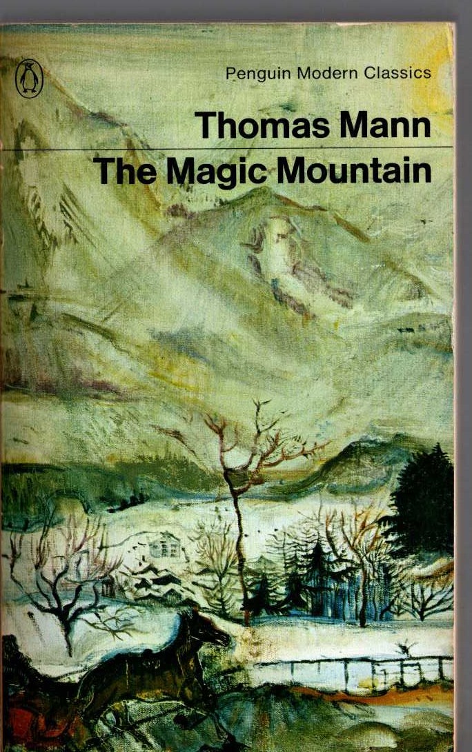 Thomas Mann  THE MAGIC MOUNTAIN front book cover image