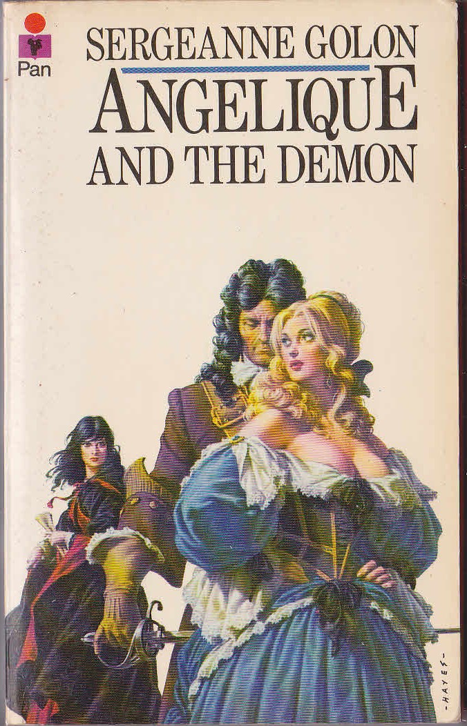Sergeanne Golon  ANGELIQUE AND THE DEMON front book cover image