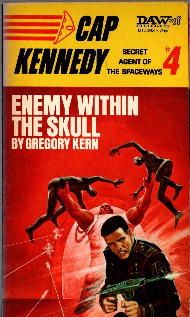 Gregory Kern  ENEMY WITHIN THE SKULL front book cover image