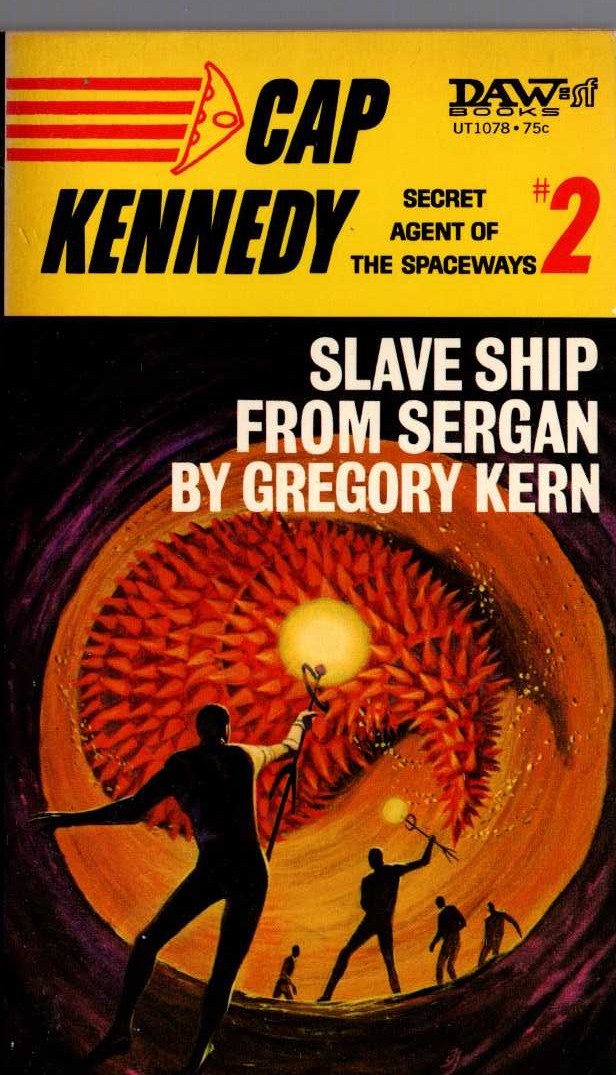 Gregory Kern  SLAVE SHIP FROM SERGAN front book cover image