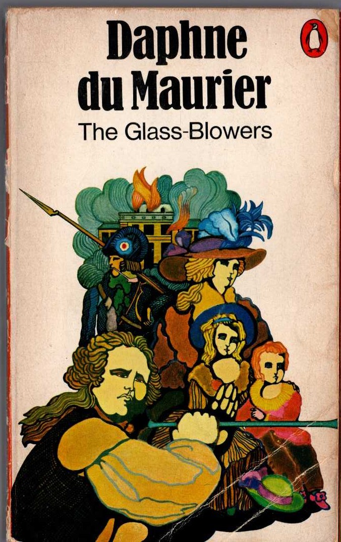 Daphne Du Maurier  THE GLASS-BLOWERS front book cover image