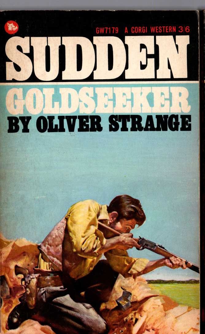Oliver Strange  SUDDEN - GOLDSEEKER front book cover image