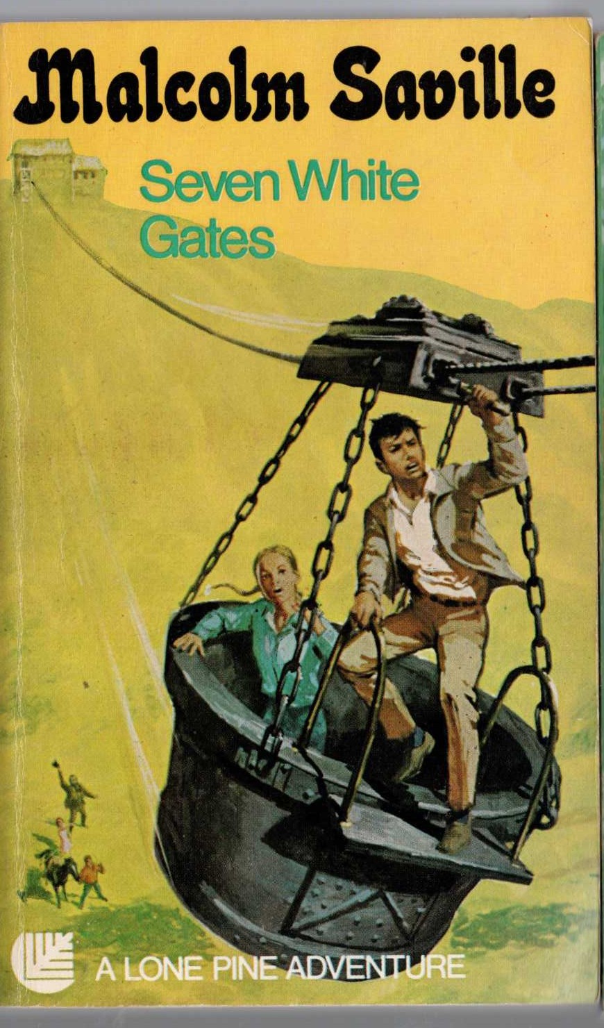 Malcolm Saville  SEVEN WHITE GATES front book cover image