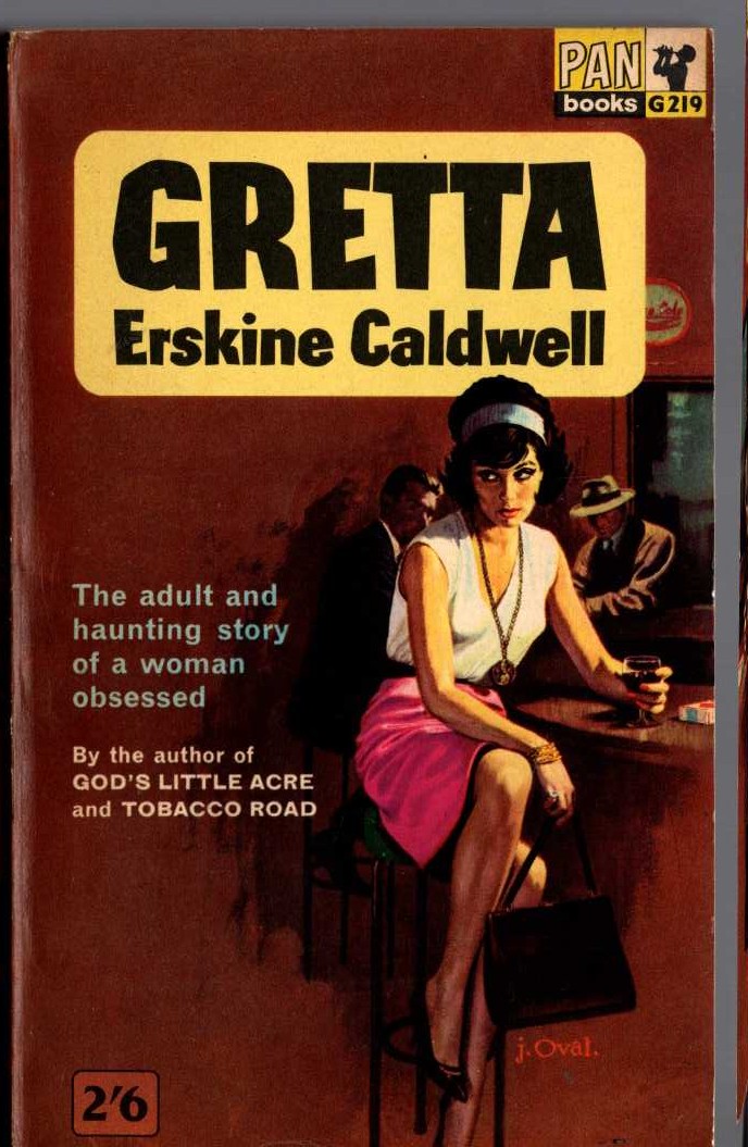Erskine Caldwell  GRETTA front book cover image
