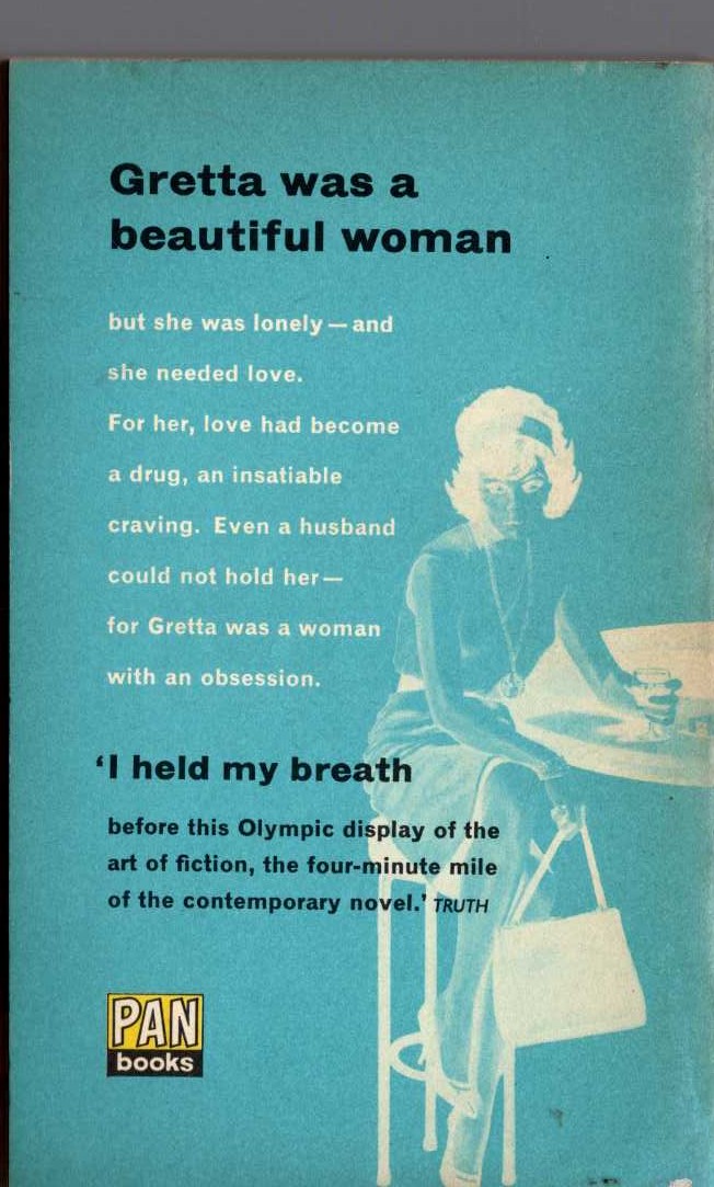 Erskine Caldwell  GRETTA magnified rear book cover image