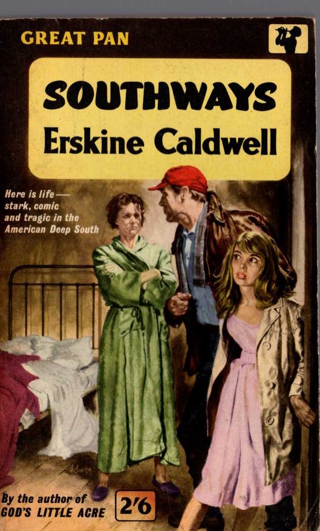 Erskine Caldwell  SOUTHWAYS front book cover image