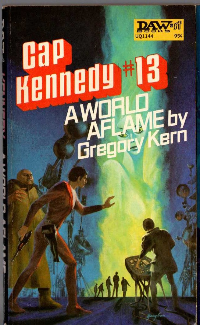 Gregory Kern  A WORLD AFLAME front book cover image