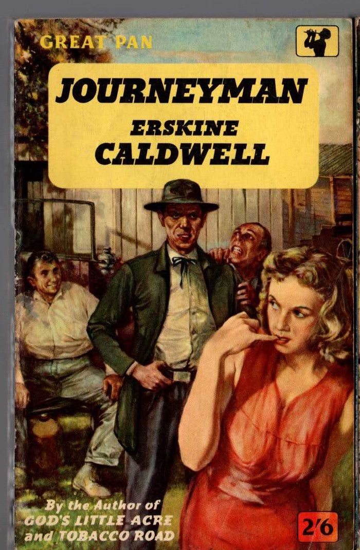 Erskine Caldwell  JOURNEYMAN front book cover image