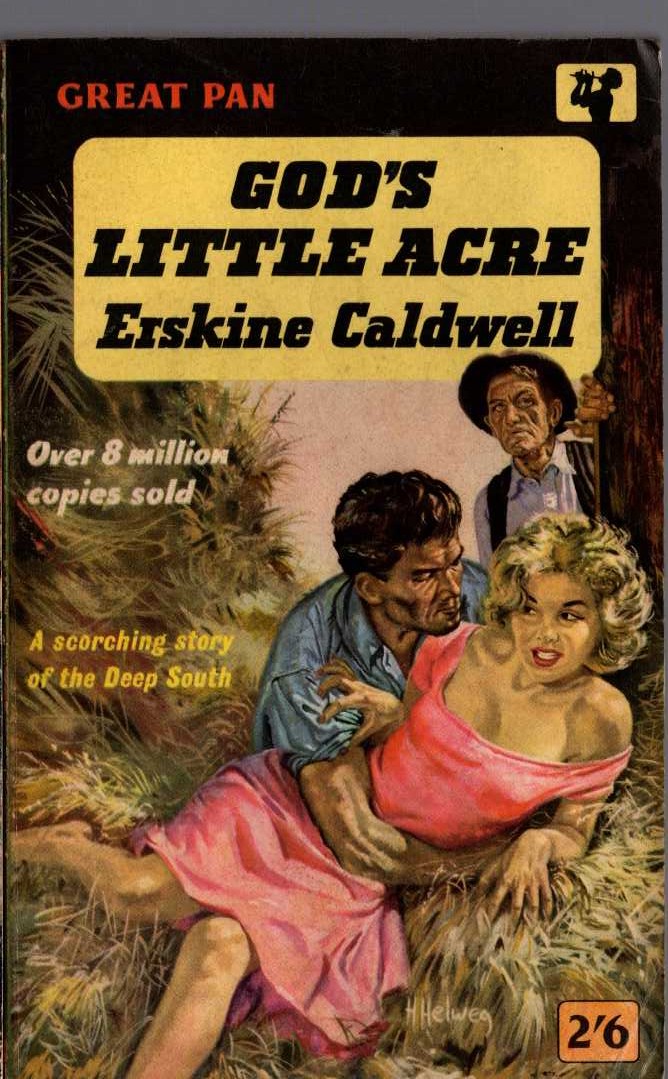 Erskine Caldwell  GOD'S LITTLE ACRE front book cover image