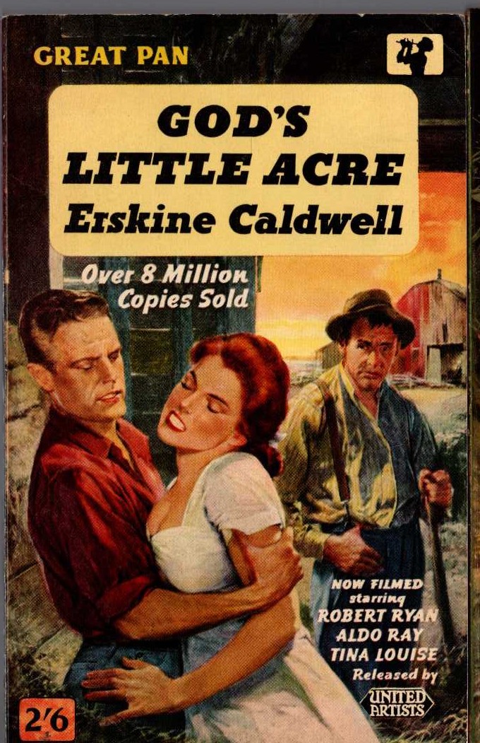 Erskine Caldwell  GOD'S LITTLE ACRE front book cover image