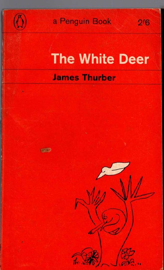 James Thurber  THE WHITE DEER front book cover image