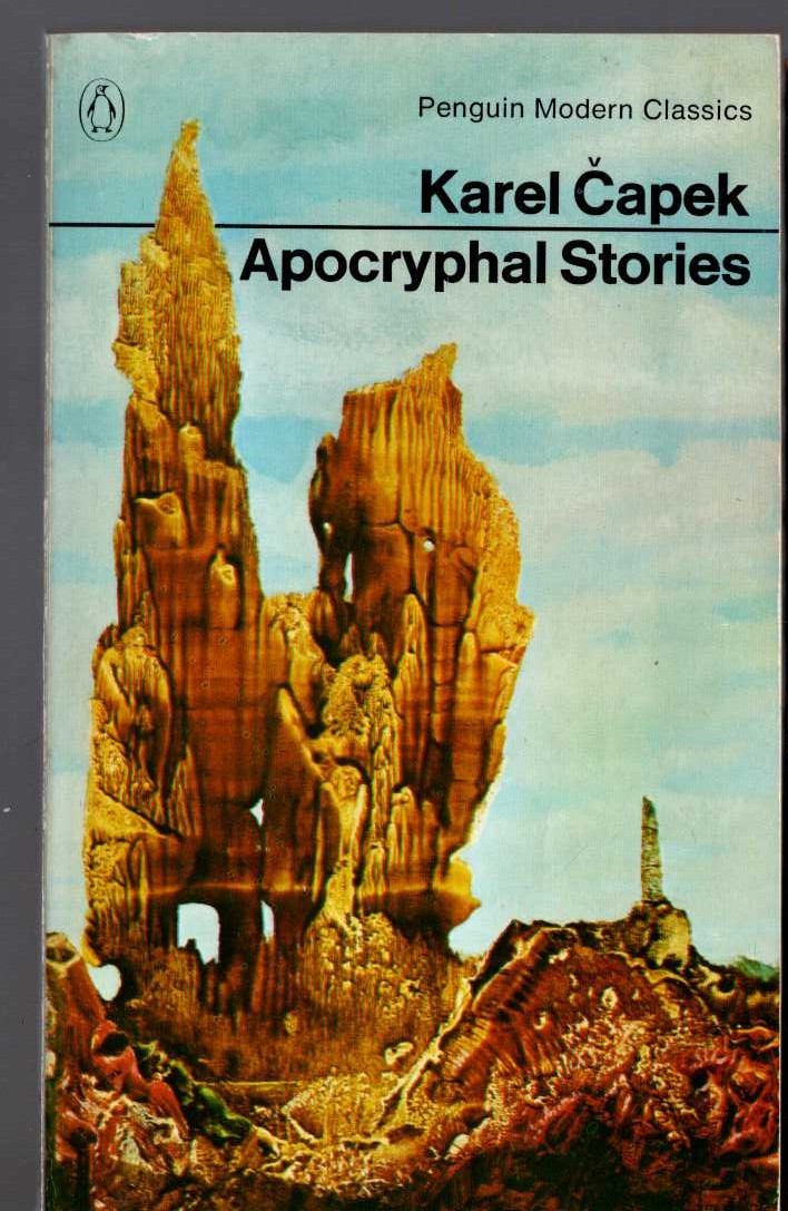 Karel Capek  APOCRYPHAL STORIES front book cover image