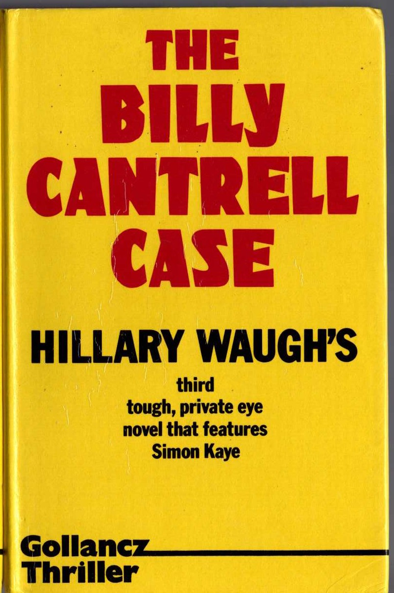 THE BILLY CANTRELL CASE front book cover image