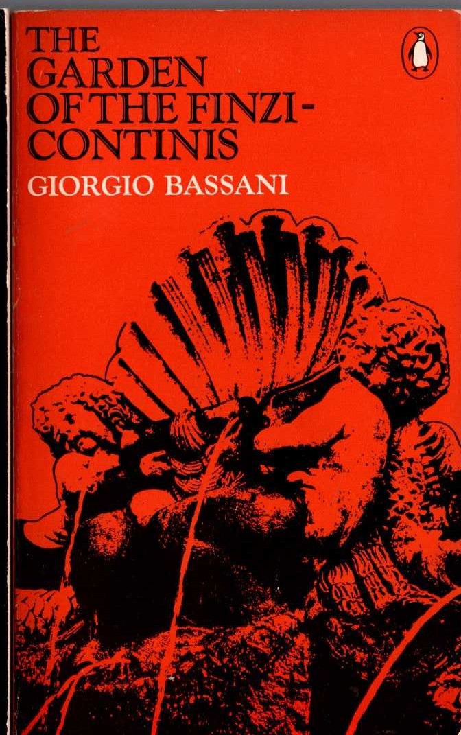 Giorgio Bassani  THE GARDEN OF THE FINZI-CONTINIS front book cover image