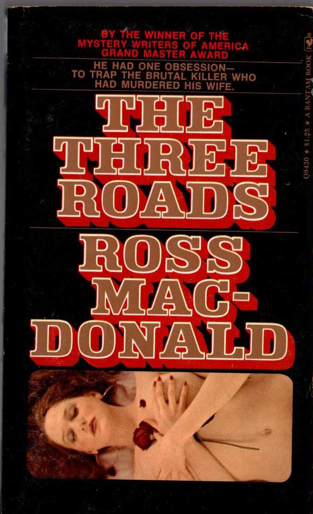 Ross Macdonald  THE THREE ROADS front book cover image