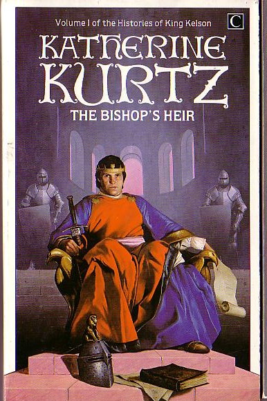 Katherine Kurtz  THE BISHOP'S HEIR front book cover image