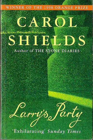Carol Shields  LARRY'S PARTY front book cover image